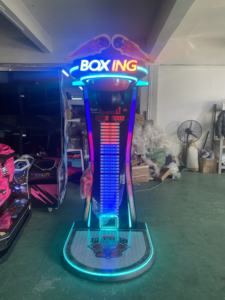 Máquina de boxeo tipo stand-up, juego de arcade para prueba de fuerza, simulador de entrenamiento físico, juego de saco de boxeo electrónico - Product Image 3
