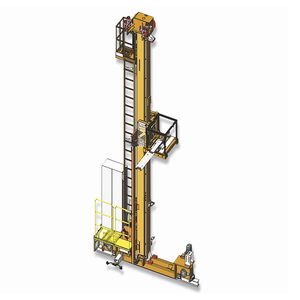 Sistem Rak Gudang Kecepatan Tinggi Pteris Miniload-Single Column-High Speed ASRS Sistem Rak <span class=keywords><strong>Pallet</strong></span> Shuttle Otomatis - Product Image 3