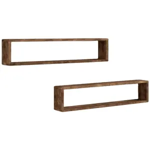 Meilleure vente Étagère flottante durable en bois massif à montage mural moderne Étagère murale en bois pour épices Étagère de rangement pour la cuisine