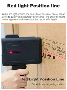 Imprimante d'étiquettes portable multifonctionnelle grand <span class=keywords><strong>format</strong></span> haute définition pour l'impression de codes sur gobelets - Product Image 5