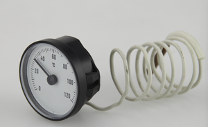 उच्च ग्रेड मूल्य सूची थर्मामीटर गोल तापमान गेज - Product Image 1