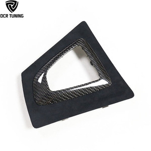Couvercle de Console intérieure pour <span class=keywords><strong>BMW</strong></span> F20 F22 F23 F32 F30 F33 F36 boîte de vitesses en Fiber de carbone garniture Surround Type de remplacement modèles LHD - Product Image 2