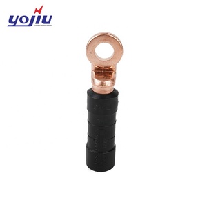 Borne isolée en cuivre CPTAU, cosses de sertissage bimétalliques pré-isolées 16-95mm² 1kV, marque YOJIU, soudées par friction pour l'énergie électrique - Product Image 1