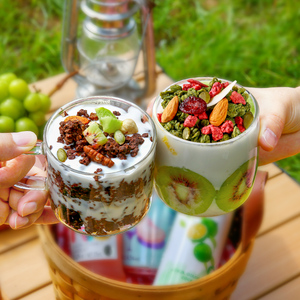 Cereal Artesanal Assado de Aveia, Avelã, Chocolate Amargo, Frutas e Matcha - Granola Instantânea para Café da Manhã e Jantar - Product Image 4