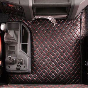 พรมปูพื้นรถยนต์ GANE สำหรับ <span class=keywords><strong>Volvo</strong></span> VNL 630 670 (2004-2025) พรมปูพื้นรถบรรทุกหนัง ป้องกันทุกสภาพอากาศ ครอบคลุมพื้นเต็มรูปแบบ - Product Image 5
