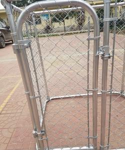 Classique 10x10x6 <span class=keywords><strong>Pied</strong></span> Galvanisé En Plein Air Chien Chenil En Acier Grillage En Métal Run Cage Parc Pour Animaux De Compagnie - Product Image 5