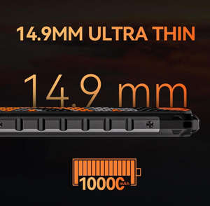 Teléfono Resistente Ultrafino IIIF150 B2 PRO, Pantalla FHD+ de 6.78'' y 120Hz, Chip G99, Batería de 10000 mAh, Android 13, Cámara de 108MP, IP69K, 12+256GB - Product Image 5