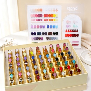 ชุดของขวัญยาทาเล็บเจลยูวีแบบขายส่ง คอลเลคชั่นครบชุด สีมาการองโทนโมรันดี พร้อมแผนภูมิสีคู่ สำหรับร้านทำเล็บ - Product Image 2