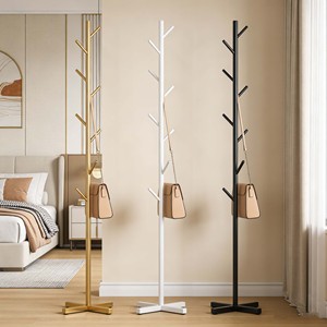 <span class=keywords><strong>Porte</strong></span>-<span class=keywords><strong>manteau</strong></span> moderne en métal, étagère à vêtements en fer avec rangement pour chaussures et cintres, pour l'ameublement <span class=keywords><strong>de</strong></span> la maison, <span class=keywords><strong>couloir</strong></span> et salon - Product Image 1