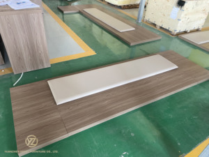 Panneau de tête de lit modulaire en MDF réglable pour hôtel, mobilier sur mesure pour projet <span class=keywords><strong>FF</strong></span>&E de chambre commerciale - Product Image 2