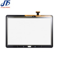 Piezas de repuesto para teléfono móvil samsung galaxy note 10,1 p600 p601, digitalizador de pantalla táctil de vidrio