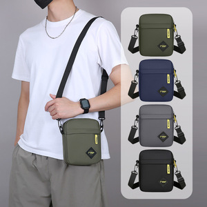 Men's Crossbody Bag Oxford Cloth Lightweight Small Shoulder Bag For Everyday Use Casual Style - Product Image 4