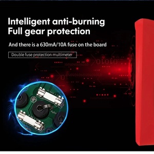 มัลติมิเตอร์ดิจิตอล UNI T รุ่น 6000 ค่าการนับ วัดความถี่ อุณหภูมิ แรงดันไฟฟ้า UT890C UT890D AC DMM เครื่องทดสอบคาปาซิเตอร์ NCV - Product Image 4