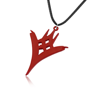 Collar con Colgante del Logotipo del Avión del Rey Despojado de <span class=keywords><strong>Destiny</strong></span> 2 de Bungie, en Rojo, en Oferta - Product Image 2