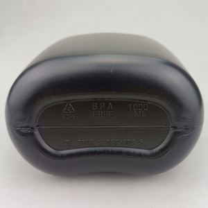 Muestra gratuita: Cantimplora táctica con funda de lona, verde oliva, para deporte, 3 piezas con asa - Product Image 4