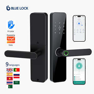 Bluelock TTLock Smart Door Lock Fingerprint Smart Lock Tuya WiFi App Control Keyless <strong>Entry</strong> Lock Hotel System - Product Image 1