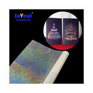 Matériaux d'impression œil de chat, papier holographique transparent pour estampage à chaud, rouleaux pour laminateur, transfert thermique laser - Product Image 1
