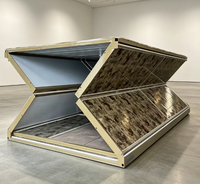Maison conteneur modulaire pliable polyvalente pour projets d'extension de dortoirs scolaires, d'hôtels et de bureaux, avec conception respirante