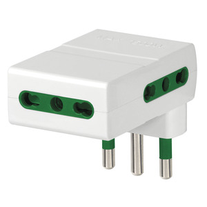 อะแดปเตอร์อเนกประสงค์ S17 3P17 11 ขั้วต่อปลั๊กสีขาว ความยาว 4.5 ซม. - Product Image 1