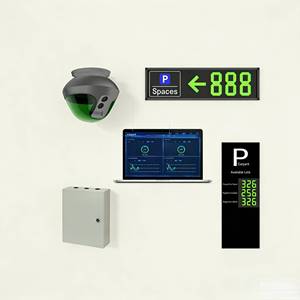 Sistema de Aparcamiento Ultrasónico Integrado de Montaje Frontal RS485 TCP/IP con Depuración de Aplicaciones para Guía de Estacionamiento Inteligente y Ciudad Inteligente - Product Image 4