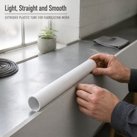 Tuyaux en plastique légers personnalisés en PVC, UPVC, HDPE