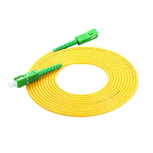 FTTH Multi-modo 0,9 de fibra óptica de tubo suelto Pigtail 12 Core paquete st Pigtail parche cable con conectores LC