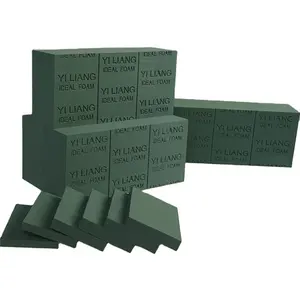YiLiang not burn flower roots with good density floral foam brick for flower care super absorbent 23X11X7cm floral foam