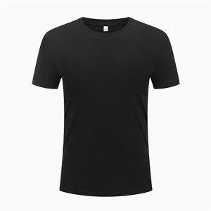 Custom T-Shirt Round Neck Short Sleeve Solid Color Cotton Leisure Wear Promotional Shirt - Product Image 2