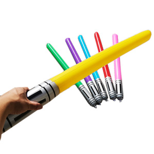 2023 Hot Sale Costume Fancy <b>Dress</b> Party Inflatable Lightsaber <b>PVC</b> Inflatable Laser Swords for Kids - Product Image 4