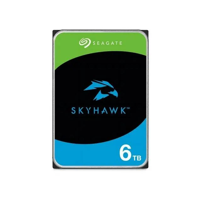 Grosir Seagate Skyhawk Hard Drive Video Internal 6TB HDD SATA 256MB Cache untuk sistem kamera keamanan DVR NVR ST6000VXZ09/009