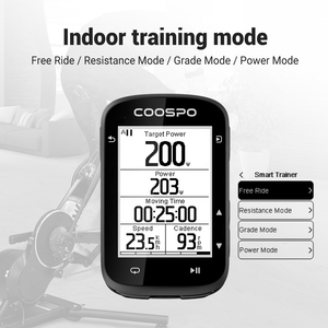 Computadora para Bicicleta COOSPO CS500, Nuevo Modelo Inalámbrico BLE ANT+ GPS, Velocímetro con Navegación de Rutas, Sensor Inteligente - Product Image 2