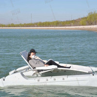 Offre Spéciale L'eau D'attractions Sport Flottant Adulte Électrique Couché Bateaux PE LOISIRS Chaise longue Bateau
