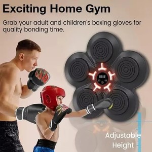 RS Nouvelle Conception Machine de Boxe Musicale Murale Numérique Multifonctionnelle pour Entraînement à Domicile et Cible de Réaction Intelligente pour Enfants - Product Image 5