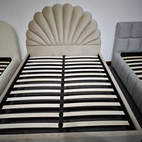 Hotel Apartment Shell Gepolstertes Bett mit Stauraum Direkt vom Hersteller Hydraulisches Hebesystem Großer Stauraum unter dem Bett Samt-Bettgestell