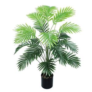 24 <span class=keywords><strong>Plantes</strong></span> Vertes <span class=keywords><strong>Artificielles</strong></span> en Plastique <span class=keywords><strong>Haut</strong></span> <span class=keywords><strong>de</strong></span> <span class=keywords><strong>Gamme</strong></span> Sensation Grandes Feuilles Longue Durée Intérieur/Extérieur Bureau Chambre Aménagement Paysager Décoration - Product Image 5