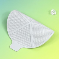 Tapis en silicone à motif de cône de gaufre pour cornets de crème glacée, moule non toxique réutilisable pour la décoration de gâteaux