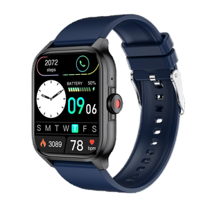 New Arrivals QX15 Smart Fitness Watch 1.85\" BT Call Breathing Exercise Heart Rate SpO2 Tracker with Sport Modes Waterproof - Product Image 6