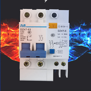 DZ47LE-63 1P +N Interruptor Diferencial RCBO de Corriente Residual 1P 2P 3P 4P 6A 10A 16A 20A 25A 32A 40A 50A 60A - Product Image 5