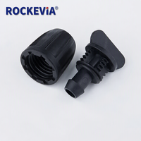 Embout de fermeture rapide 4-7 mm pour tube, accessoire d'irrigation goutte à goutte pour serre, verger et pépinière, raccord de fermeture pour micro-tube