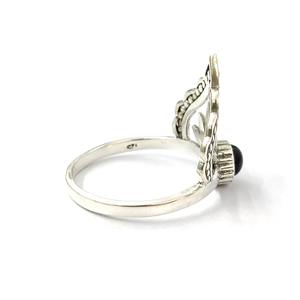 แหวนพลอยออนิกซ์ดำ เงินแท้ 925 แหวนพลอยทำมือ คอลเลคชั่นแหวนเงินคุณภาพ ราคาขายส่ง - Product Image 4