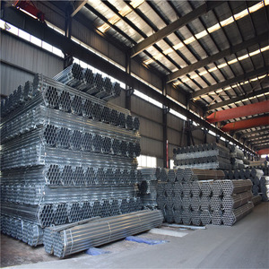 ERW Steel <strong>Tubing</strong> Standard Sizes, Zinc Coated Galvanized Steel Pipe <strong>4</strong>" Tube - Product Image 3