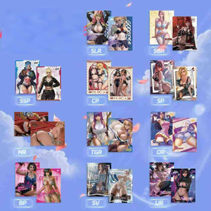CH สินค้าขายดีราคาส่ง 36 กล่อง การ์ดเทพธิดาสาวน้อย ฉบับใหม่ Lucky Girls S2 การ์ดวาอิฟุ เมอิกะ สาวสวย ชุดว่ายน้ำบิกินี่ ของเล่นโดจิน - Product Image 2