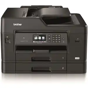 Printer A3 Inkjet cerdas multifungsi, Printer MFC-J3930DW universal dengan satu warna
