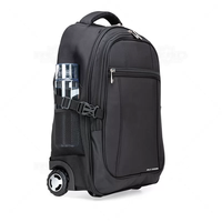 Sac à dos à roulettes pour hommes, sacs d'ordinateur portable de voyage