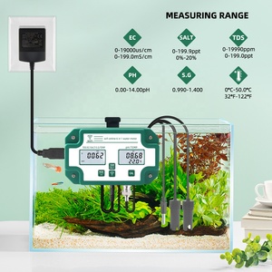 Medidor de <span class=keywords><strong>PH</strong></span> EC TDS SALT <span class=keywords><strong>S</strong></span>.G.Temp en línea, probador de calidad del agua, medidor de <span class=keywords><strong>PH</strong></span> 6 en 1, Monitor inteligente multifunción para acuario - Product Image 5