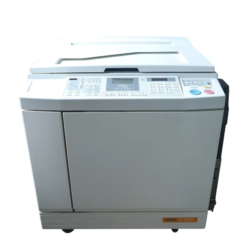 Maximice sus operaciones de impresión con la máquina impresora de precisión y velocidad superior duplicadora digital Riso SF5330