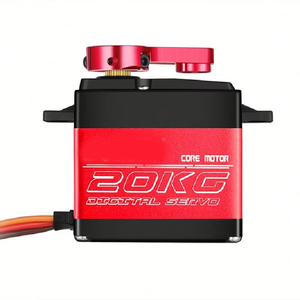 Customizable 20Kg Core Motor Metal Gear 180 Dergree Digital Servo for Rc Robot Arm/Tamiya Mini 4wd Scx24 <b>Toys</b> Car Robotics Servo - Product Image 1
