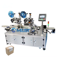 Machine d'étiquetage automatique de type clamshell C-Wrap en forme de U, étiqueteuse d'angle pour système d'étiquetage d'emballage alimentaire