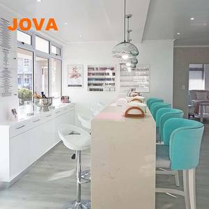 Vitrine de vernis à ongles, design intérieur, salon de manucure, - Product Image 1