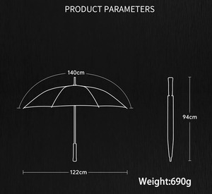 <span class=keywords><strong>Paradis</strong></span> Parapluie d'Affaires pour Hommes de Haute Qualité <span class=keywords><strong>Paradis</strong></span> Excellent Vinyle Protecteur Solaire Coupe-Vent Droit <span class=keywords><strong>Golf</strong></span> - Product Image 6